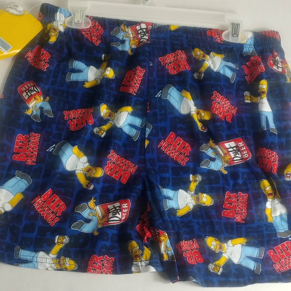 SIMPSON'S DUFF BEER BLUE 20TH CENTURY FOX BOXERS …